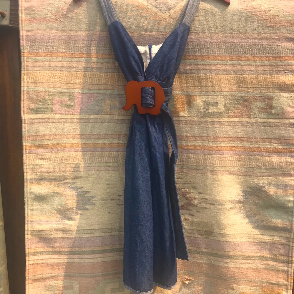Denim dress
